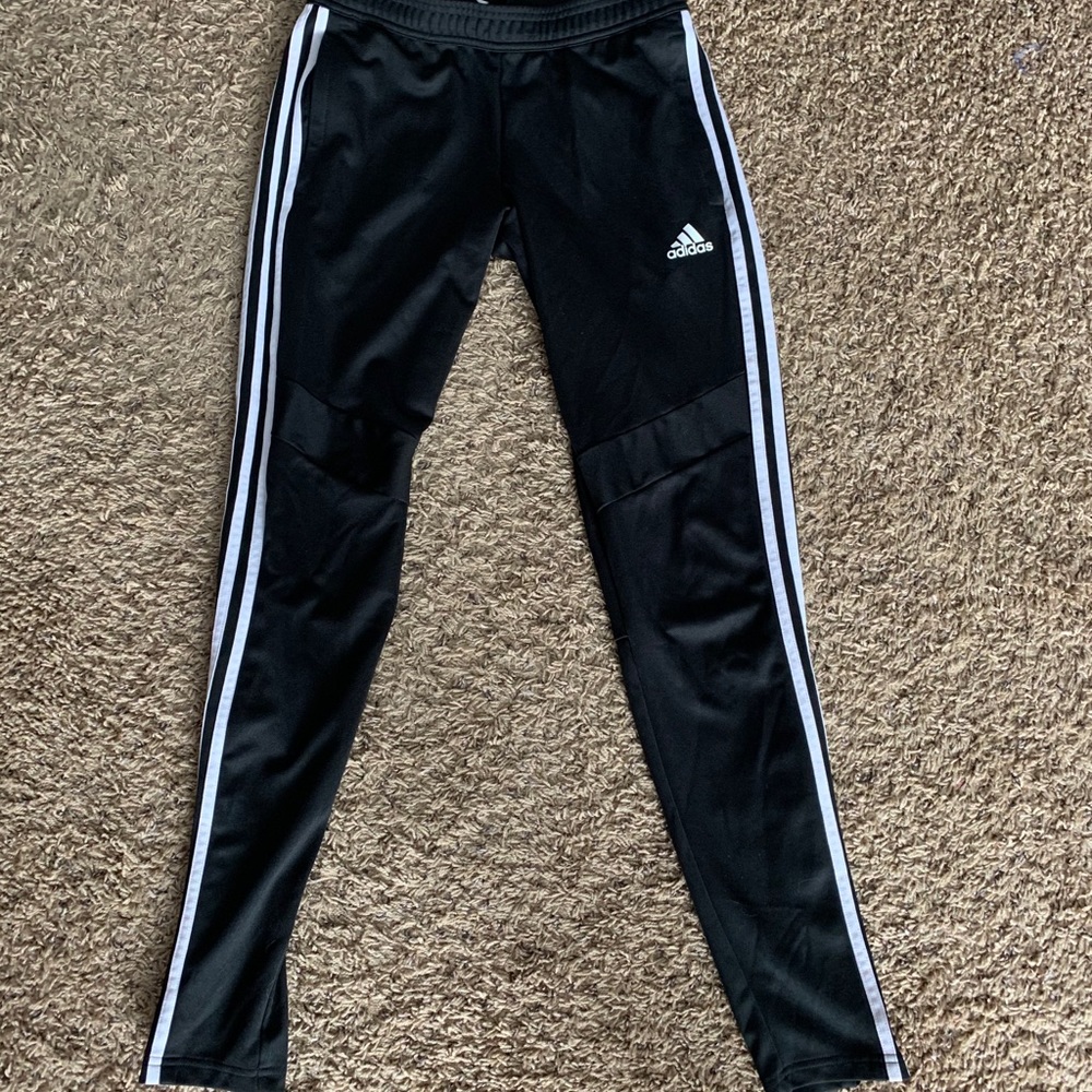 Addis’s joggers with white stripes on side’s